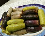 صورة لخطوة 2 من وصفة يالنجي الكوسا والباذنجان