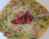 Tejszínes zöldségleves pirított császárszalonnával recept fázis 3 fotója
