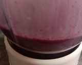 A picture of step 3 of Cherry Shake 🍒🍷🍷🍷.