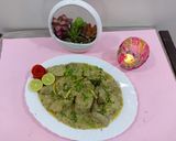 A picture of step 6 of Chicken afgani.