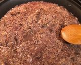 A picture of step 3 of Balsamic Quinoa Mushroom Risotto.