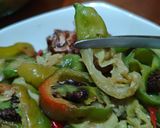Foto langkah ke 7 dari resep Tumis Bunga Turi Cabe Gendot.