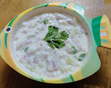 வெள்ளரிக்காய் வெங்காய தயிர் பச்சடி ரெசிபி ஸ்டேப் 2 புகைப்படம்