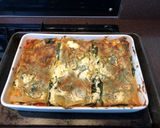 A picture of step 10 of Butternut squash & spinach lasagna.