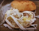 Hình bước làm 3 của món Bánh Tiêu Xôi & Xôi Sầu Riêng