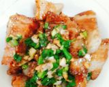 Hình bước làm 2 của món Thịt ba rọi kho khô (món chay)