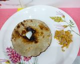 A picture of step 5 of Bajra Rotla.