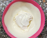 Foto del paso 6 de la receta: 🌟 Triffle de damascos 🌟 Postre en vaso en capas: bizcochuelo, crema de queso y damascos en almíbar 🌟