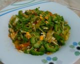 Foto langkah ke 8 dari resep Orak Arik Pare Telur.