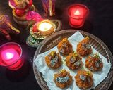 A picture of step 7 of Carrot Halwa Modak.