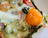 Foto del paso 6 de la receta Pizza de verduras con huevo