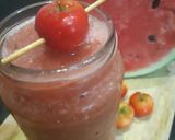 รูปขั้นตอนการทำที่ 4 ของ 🍒เชอร์รี่ออสซี่ในสวนไทย 🍉แตงโมปั่น