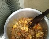 A picture of step 2 of Pilau njeri &kachumbari#my style #author marathon.