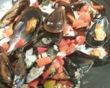 Foto del paso 2 de la receta: Mejillones con pimiento