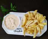 A picture of step 4 of Red Potatoes French Fries.