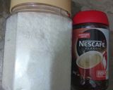 A picture of step 1 of Beaten Coffee.