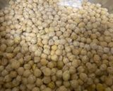 A picture of step 1 of Kalonji Channay Aloo.