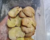 Balado jengkol+teri langkah memasak 2 foto