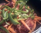A picture of step 8 of Stir fry Rosemary chicken.