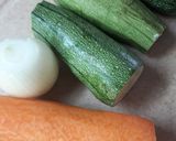Foto del paso 1 de la receta: Cuadrados de verduras con queso al horno