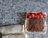 Foto del paso 3 de la receta: Rollitos de Nutella y fresas