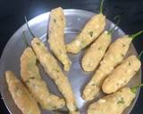 Mirchi bada chaat recipe step 1 photo
