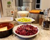 Foto del paso 1 de la receta Croquetas de cecina y puerros