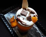 A picture of step 3 of Papaya-Yogurt Shake.