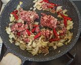 Foto langkah ke 3 dari resep Buncis Daging Cincang.