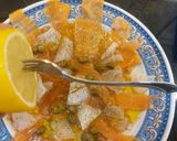 Foto del paso 6 de la receta: Carpaccio de Bacalao y Salmón ahumado by Fran Mateo