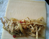 Foto del paso 4 de la receta: Fajitas de pollo enrolladas