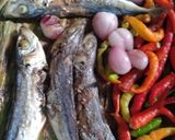 Foto langkah ke 3 dari resep Pecak asin japuh.