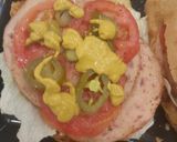 A picture of step 4 of Chicken Pie Sub.