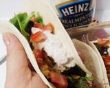Foto del paso 3 de la receta: Tacos vegetales con atún y mayonesa