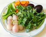 A picture of step 1 of Multi veg sambar.