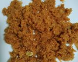 A picture of step 4 of Coconut Ladoo.