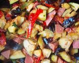 Foto del paso 2 de la receta: Estofado de Berenjena con Jamonada 🍆🥩🥘