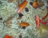 A picture of step 12 of Afghani palaou.