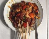 Foto langkah ke 1 dari resep Sate kambing selai nanas.