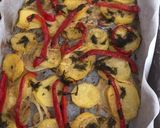 Foto del paso 9 de la receta Dorada al horno con patatas