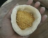 A picture of step 1 of Meetha paratha.