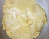 A picture of step 6 of Badam Atta Halwa.