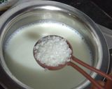 A picture of step 1 of Hot Masala Dalgona Coffee.