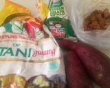 Foto langkah ke 1 dari resep Biji Salak Ubi Ungu.