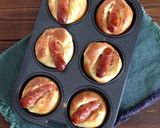 A picture of step 5 of Mini Toad in the hole.