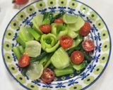 橄欖油拌青江菜 🍀素食的食譜步驟3照片