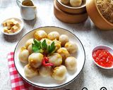 Foto langkah ke 5 dari resep Cilok (kenyal, lembut, tidak keras walopun sudah dingin).