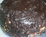 A picture of step 8 of Marie Biscuit Cake.