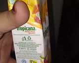 A picture of step 1 of Tropical fruits cocktail.
