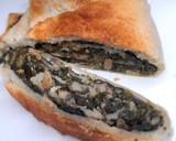 Foto del paso 7 de la receta: Rulo de espinacas con queso de cabra y champiñones
